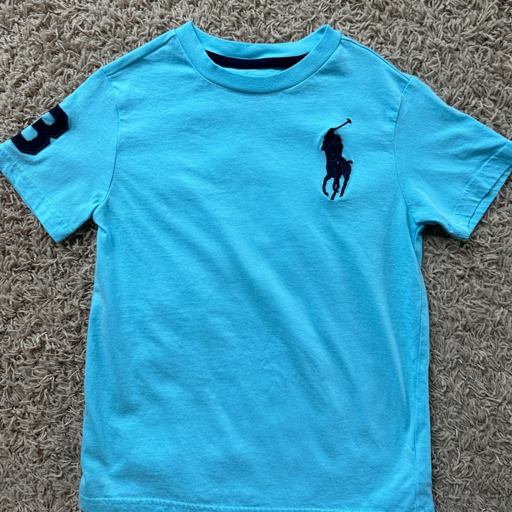 Boys polo Ralph Lauren short sleeve tshirt with big pony